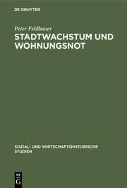 Cover von Stadtwachstum und Wohnungsnot