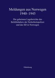 Cover von Meldungen aus Norwegen 1940-1945