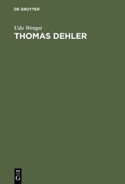 Cover von Thomas Dehler