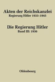 Cover von Die Regierung Hitler III: 1936