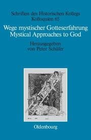 Cover von Wege mystischer Gotteserfahrung/Mystical Approaches to God