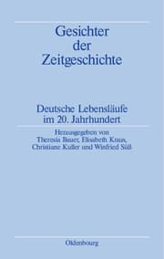 Cover von Gesichter der Zeitgeschichte