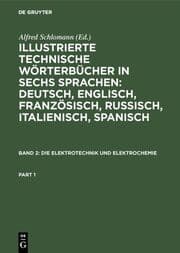 Cover von Die Elektrotechnik und Elektrochemie