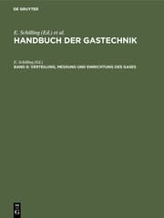 Cover von Verteilung, Messung und Einrichtung des Gases