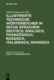 Cover von Faserrohstoffe