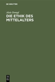 Cover von Die Ethik des Mittelalters