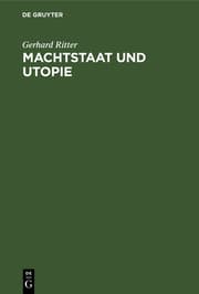 Cover von Machtstaat und Utopie