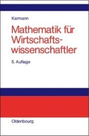 Cover von Mathematik für Wirtschaftswissenschaftler
