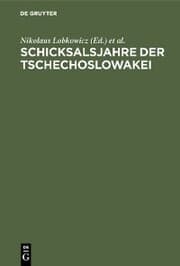 Cover von Schicksalsjahre der Tschechoslowakei