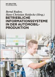 Cover von Betriebliche Informationssysteme in der Automobilproduktion