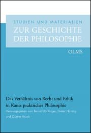 Cover von Das Verhältnis von Recht und Ethik in Kants praktischer Philosophie