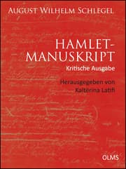 Cover von Hamlet-Manuskript (Kritische Ausgabe)