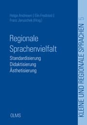 Cover von Regionale Sprachenvielfalt