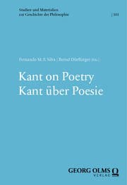 Cover von Kant on Poetry/Kant über Poesie