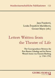 Cover von Letters Written from the Theatre of Life