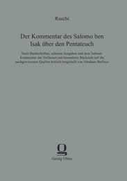 Cover von Der Kommentar des Salomo ben Isak über den Pentateuch