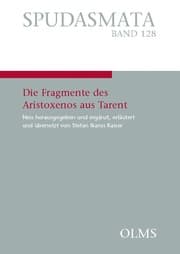 Cover von Die Fragmente des Aristoxenos aus Tarent