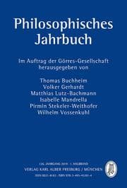 Cover von Philosophisches Jahrbuch