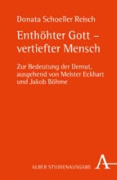 Cover von Enthöhter Gott - vertiefter Mensch