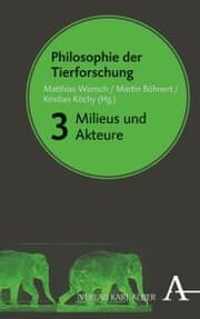 Cover von Philosophie der Tierforschung