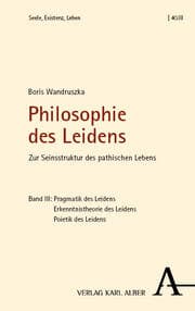 Cover von Philosophie des Leidens