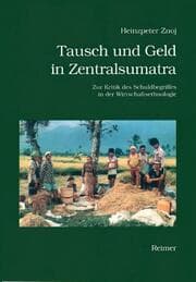 Cover von Tausch und Geld in Zentralsumatra