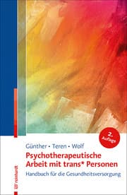 Cover von Psychotherapeutische Arbeit mit trans Personen