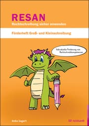 Cover von RESAN - Rechtschreibung sicher anwenden. Förderheft Groß- und Kleinschreibung