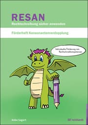 Cover von RESAN - Rechtschreibung sicher anwenden. Förderheft Konsonantenverdopplung
