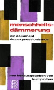 Cover von Menschheitsdämmerung