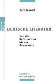 Cover von Deutsche Literatur von der Reformation bis zur Gegenwart