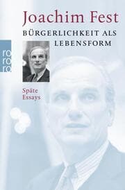 Cover von Bürgerlichkeit als Lebensform