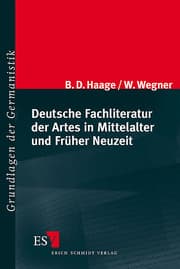 Cover von Deutsche Fachliteratur der Artes in Mittelalter und Früher Neuzeit