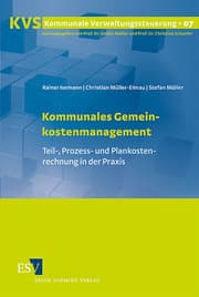 Cover von Kommunales Gemeinkostenmanagement