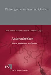 Cover von Andersschreiben