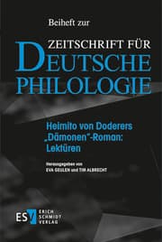 Cover von Heimito von Doderers 'Dämonen'-Roman: Lektüren
