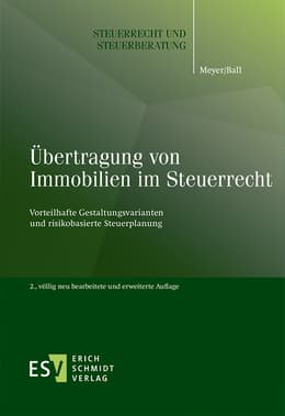 Cover von Übertragung von Immobilien im Steuerrecht