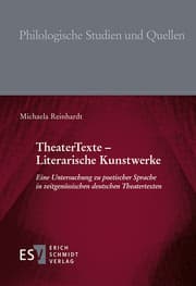 Cover von TheaterTexte - Literarische Kunstwerke