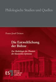 Cover von Die Entweltlichung der Bühne