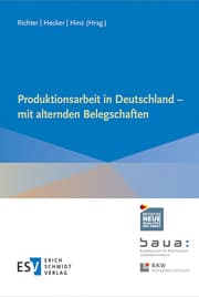 Cover von Produktionsarbeit in Deutschland - mit alternden Belegschaften