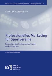 Cover von Professionelles Marketing für Sportvereine
