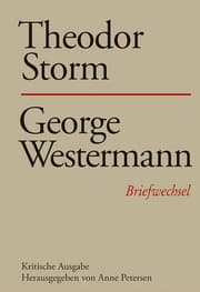 Cover von Theodor Storm - George Westermann