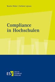 Cover von Compliance in Hochschulen