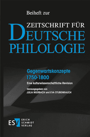 Cover von Gegenwartskonzepte 1750-1800