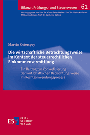 Cover von Die wirtschaftliche Betrachtungsweise im Kontext der steuerrechtlichen Einkommensermittlung