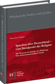 Cover von Sprechen über Deutschland - vom Standpunkt der Religion