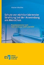 Cover von Schutz vor nichtionisierender Strahlung bei der Anwendung am Menschen