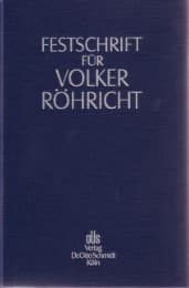 Cover von Festschrift für Volker Röhricht zum 65. Geburtstag