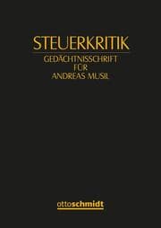 Cover von Steuerkritik