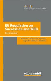 Cover von EU Regulation on Succession and Wills Commentary